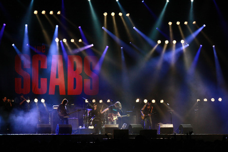 The Scabs op suikerrock