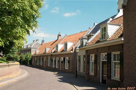 een oud straatje in amerongen