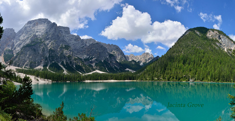 panorama Pragser Wildsee