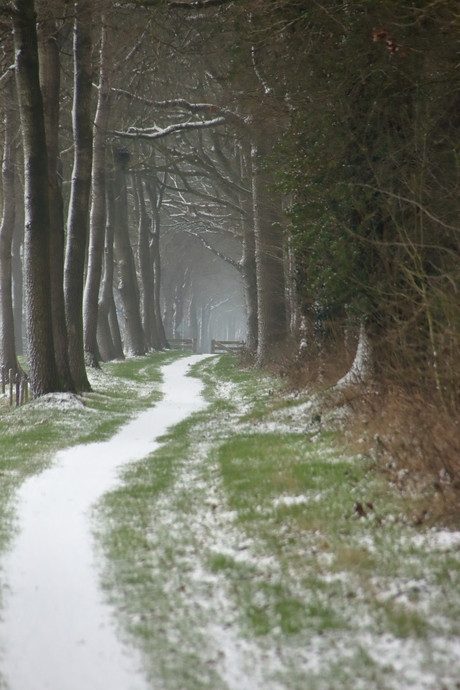 Een snufje winter.