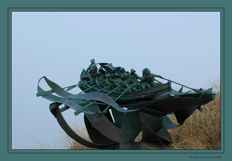 Monument in Egmond aan Zee