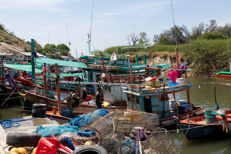 Oud vissershaventje Hua Hin