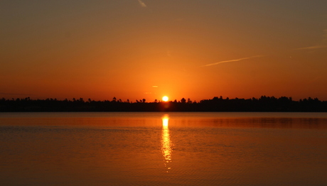 zonsopgang Reindersmeer