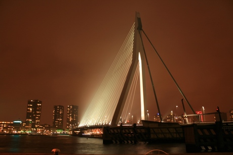 Rotterdam bij avond