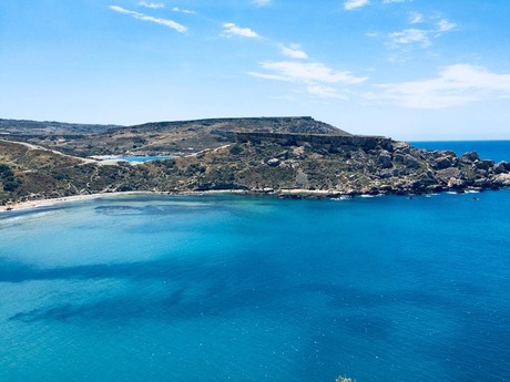 Golden Bay Beach, Malta