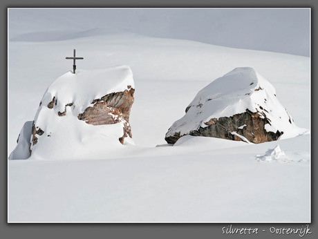 Winter in het Silvretta gebied