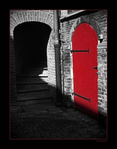 The red door