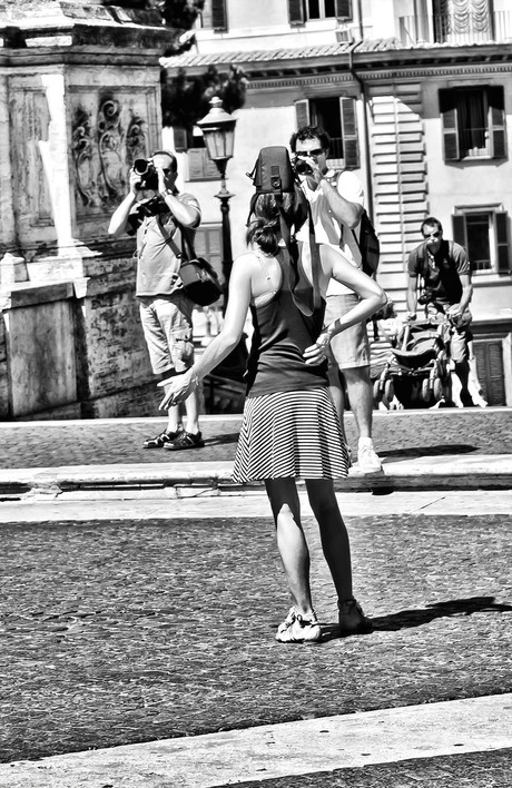 HOT Day in Rome