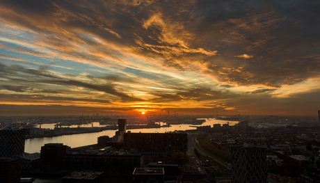 Sunset Rotterdam