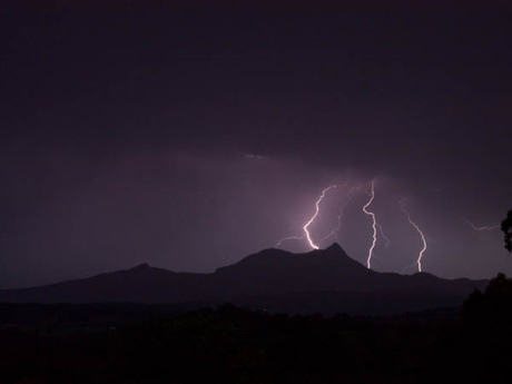 Onweer in Australië , Mount Warning