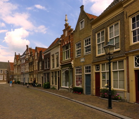 Straatje in Dordrecht.