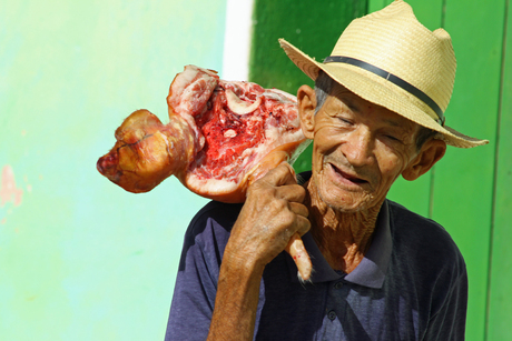 Old man Cuba