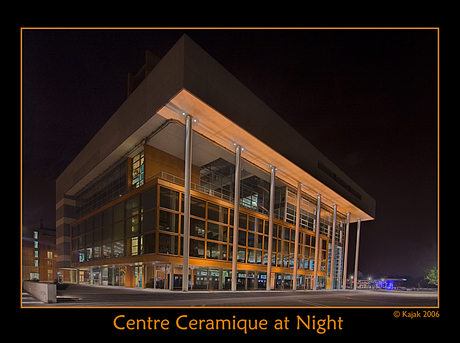 Centre Ceramique by night