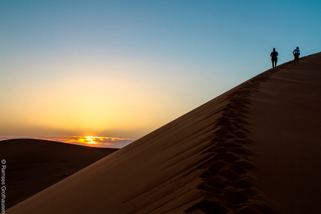 Marokko zonsondergang