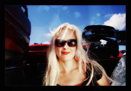 Brenda blur Sunglasses