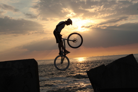 Patrick Smit in Wijk aan zee