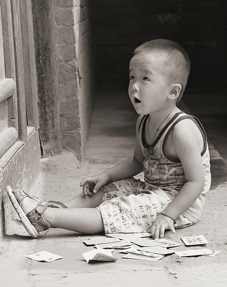 jongentje in China