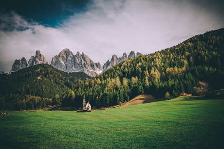 Val di Funes in de Dolomieten