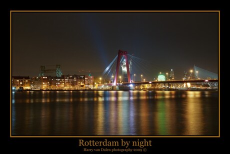 Rotterdam by night