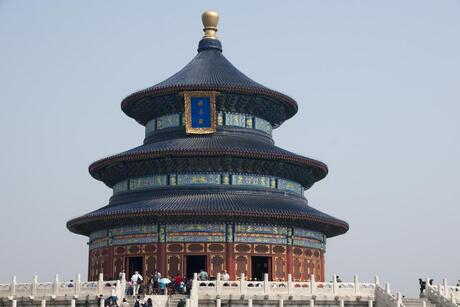 Tempel in het Zomer paleis gebied.