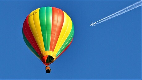 Ballon boven de rondweg