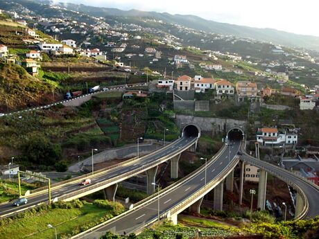 Tunnels op Madeira