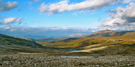 Noord-Noorwegen, vlakte