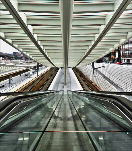 La gare des Guillemins à Liège