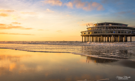 Sunset in Scheveningen