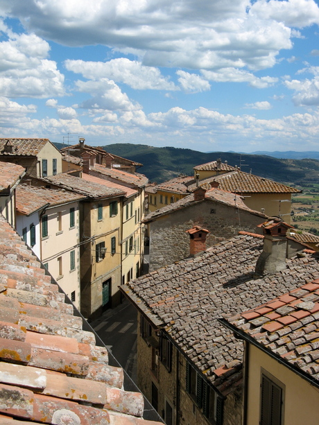 dorpje in Toscane