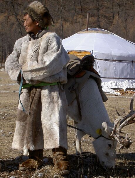 rendierherder Mongolie