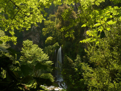 Waterval in Villa Gregoriana