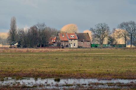 Zonlicht bij Hoeve De Weerd