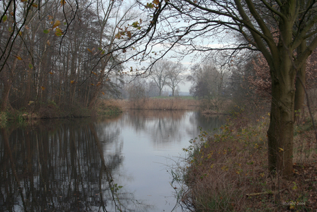 HDR van een sombere dag