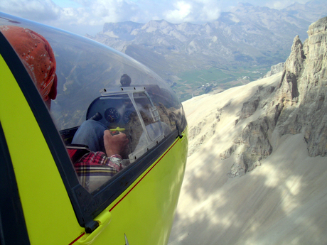 Soaring the French Alps.