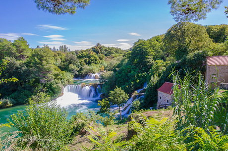 Krka waterfall