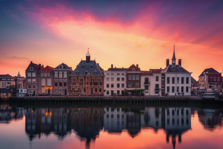 Maassluis at Sunrise