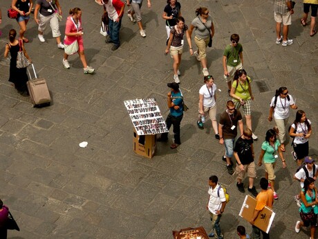 Verkoper in Firenze