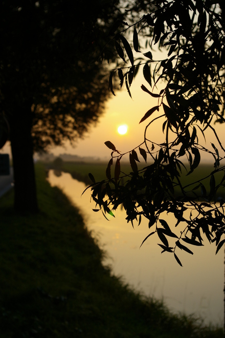 sunset in polder 2