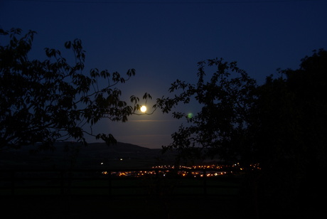 Uitzicht 'snachts bij Londonderry