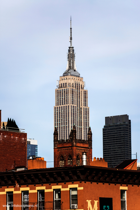 The Empire State Building in New York