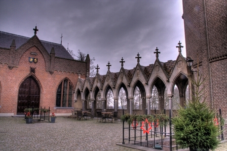 binnenplein kasteel heeswijk