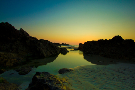 Zonsondergang in Bretagne 2