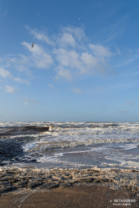 Hoog water Katwijk 4