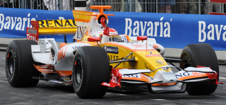 alonso in actie
