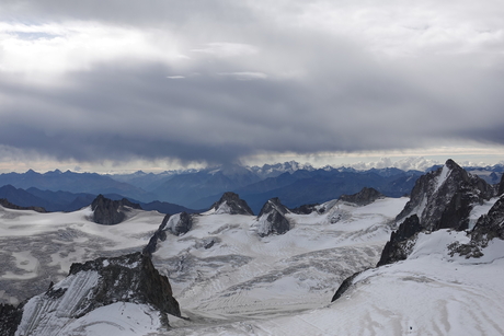 De Alpen bij Chamonix