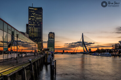 Sunset @ Rotterdam 16-10-2020