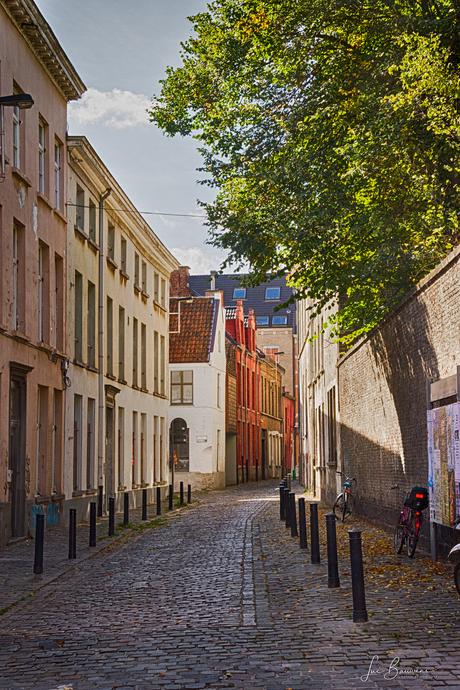 Steegje in Gent (Struifstraat)