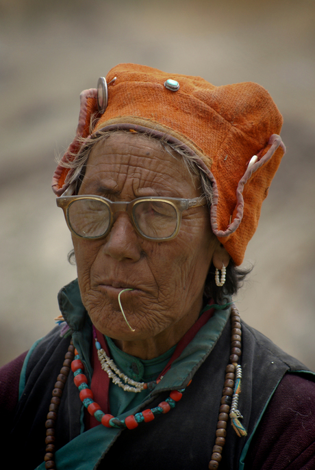 Ladakhi lady