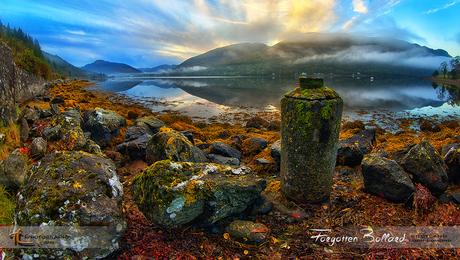 LOCH LOMOND FORGOTTEN-BOLLARD